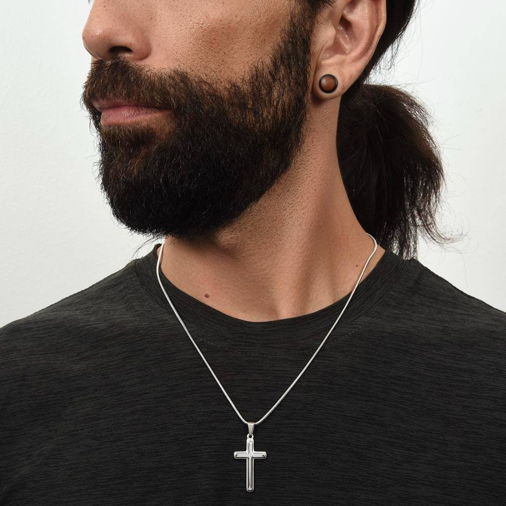 WITH LOVE KAGE ARTISAN CROSS NECKLACE