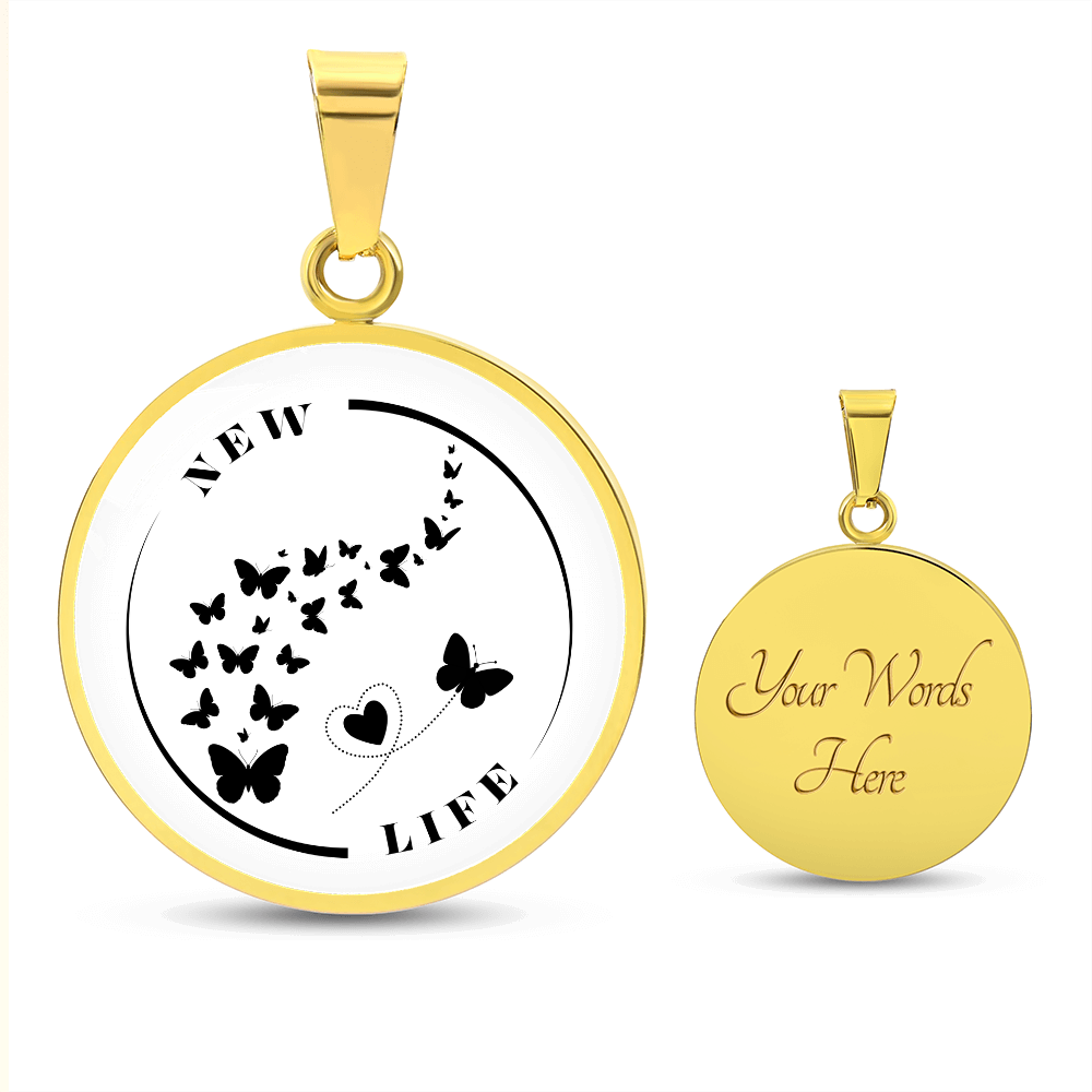 ZARA NEW LIFE CIRCLE NECKLACE
