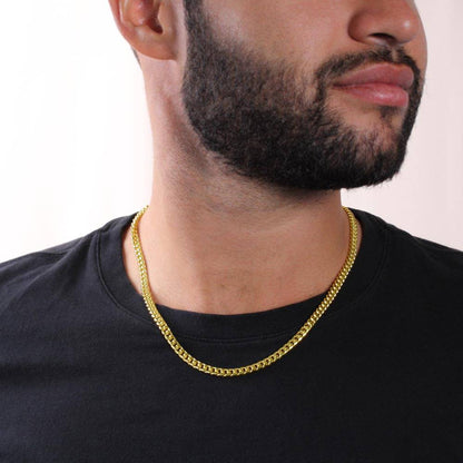WITH LOVE KAGE CUBAN LINK CHAIN