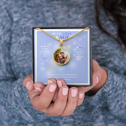 WITH LOVE, KAGE CIRCLE NECKLACE
