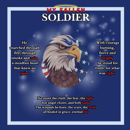 MY FALLEN SOLDIER DOG TAG NECKLACE