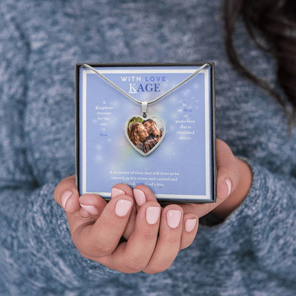 WITH LOVE, KAGE HEART NECKLACE