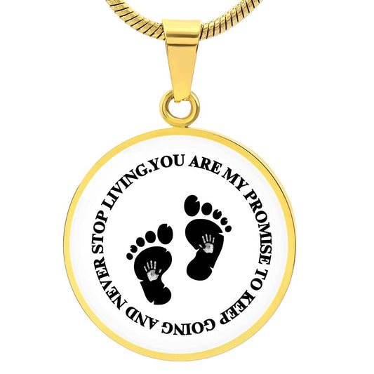 ZARA PROMISE CIRCLE NECKLACE