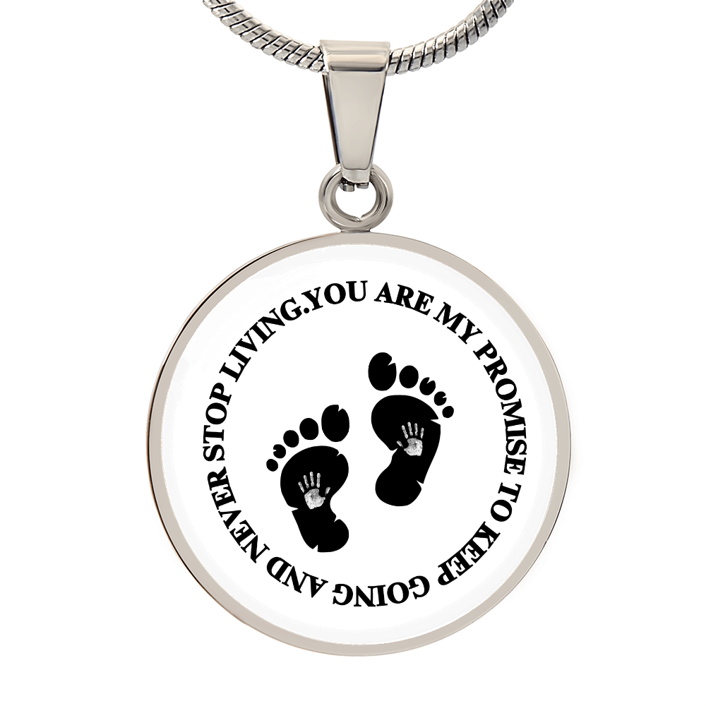 ZARA PROMISE CIRCLE NECKLACE