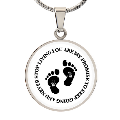 ZARA PROMISE CIRCLE NECKLACE