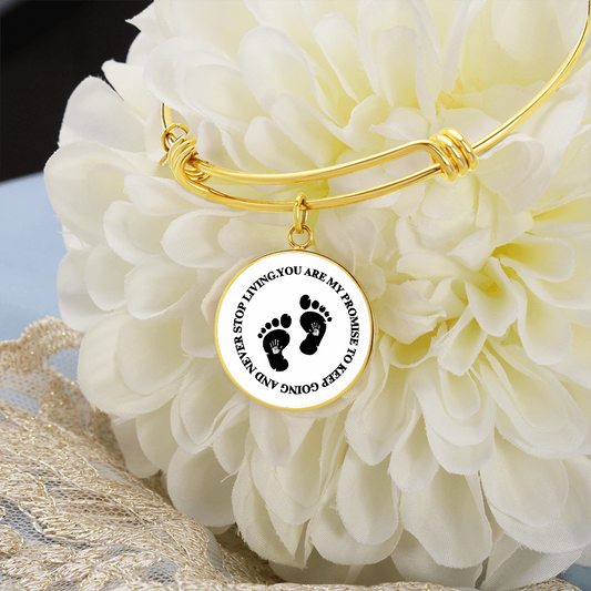 ZARA PROMISE CIRCLE BANGLE