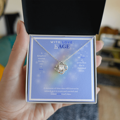MEMORIAL LOVE KNOT NECKLACE