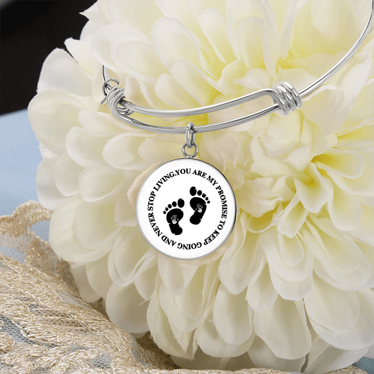 ZARA PROMISE CIRCLE BANGLE