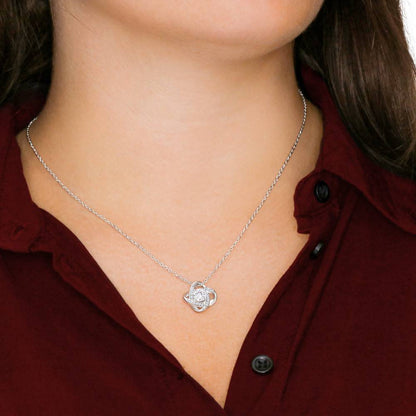 MEMORIAL LOVE KNOT NECKLACE